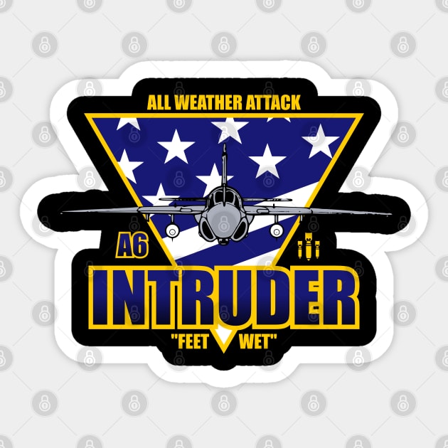 A-6 Intruder Sticker by TCP